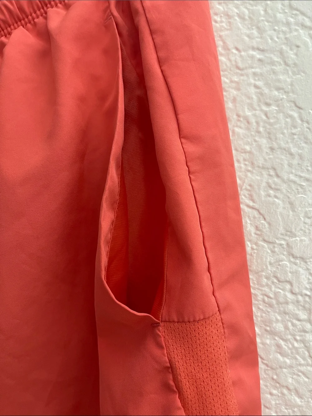 Nike Men’s Coral Swim Trunks with Black Drawstring